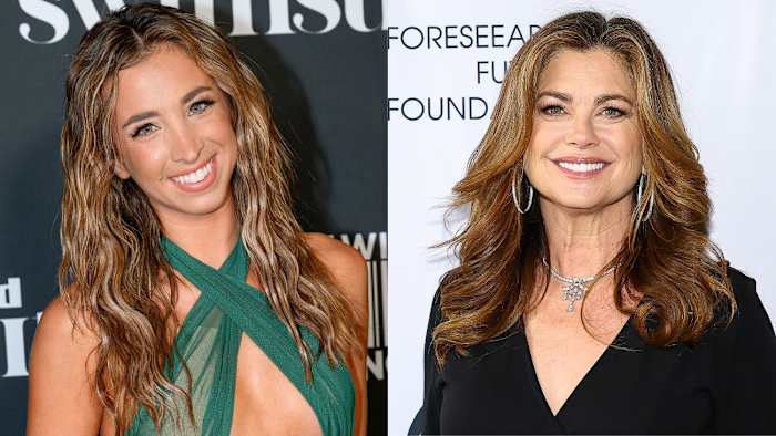 Katie Austin and Kathy Ireland.
